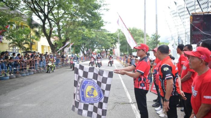 Wagub Fadhlullah Buka Open Turnamen Road Race Pemerintah Aceh 2025