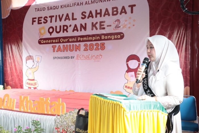 Bunda PAUD Aceh Besar Ajak Tanamkan Cinta Al-Qur’an Sejak Dini di Festival Sahabat Qur’an ke-2 Khalifah Al Munawwarah