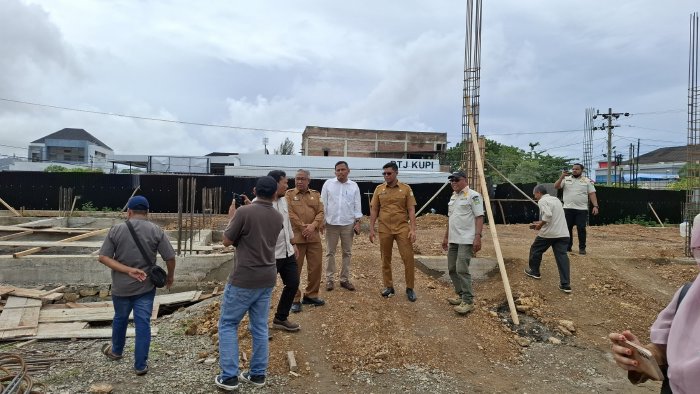 Tindaklanjut Laporan Masyarakat, Pemkab Aceh Besar Turunkan Tim ke Lokasi Pembangunan SMKS Muhammadiyah