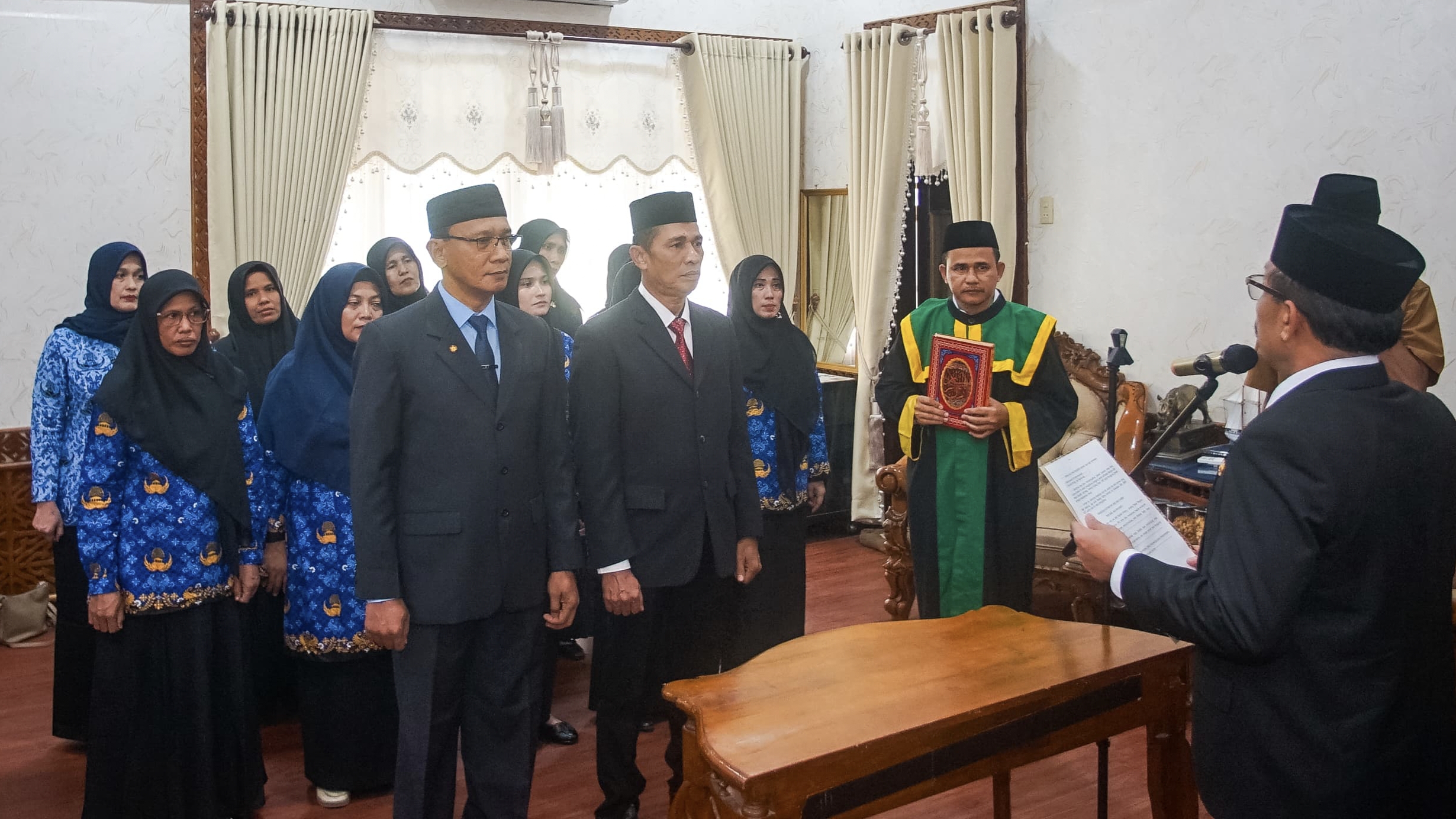 Dua Tahun Kosong, Jabatan Asisten I Pidie Akhirnya Terisi