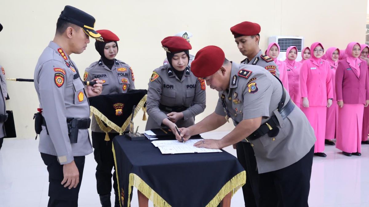 4 Pejabat Polresta Banda Aceh Berganti, Kasatreskrim Mutasi ke Polda 4 Pejabat Polresta Banda Aceh Berganti, Kasatreskrim Mutasi ke Polda