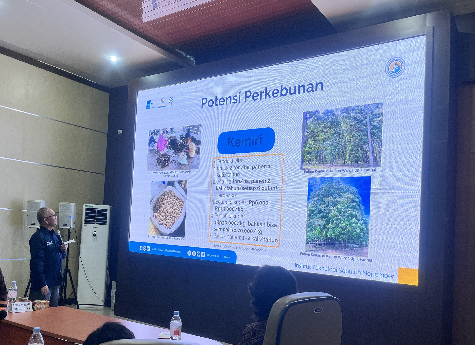 ITS Soroti Potensi Kemiri Leungah sebagai Komoditas Unggulan Baru Aceh Besar