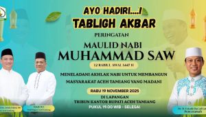 Ustadz Das’ad Latif Isi Tabligh Akbar Maulid Nabi 2025 di Aceh Tamiang, Catat Tanggalnya!