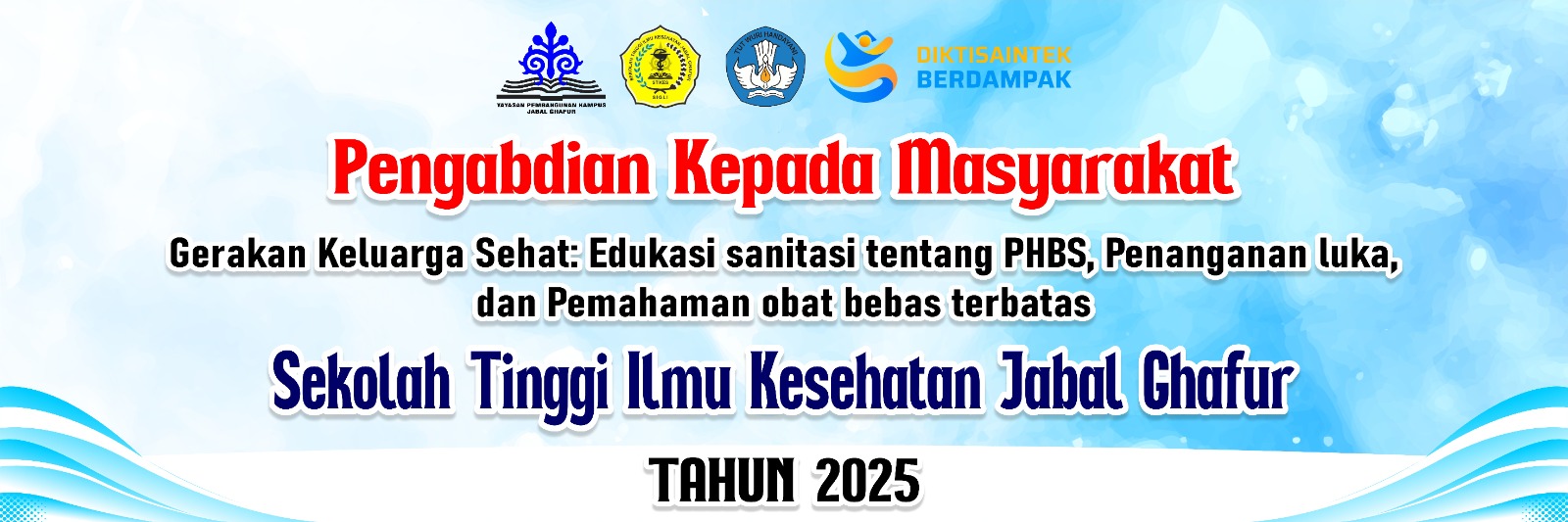 Sekolah Tinggi Ilmu Kesehatan (STIKes) Jabal Ghafur, Laksanakan Kegiatan Pengabmas Mahasiswa Berdampak