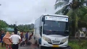 Kecelakaan Maut Bus Damri di Simeulue, Dua Pengendara Motor Meninggal Dunia