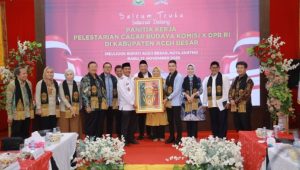 Wabup Syukri Sambut Kunker Komisi X DPR RI di Kota Jantho