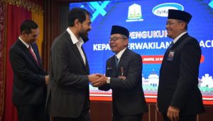 Gubernur Aceh Kukuhkan Kepala BPKP Baru, Ungkap Janji Presiden Bantu Keruk Muara Pelabuhan di Aceh