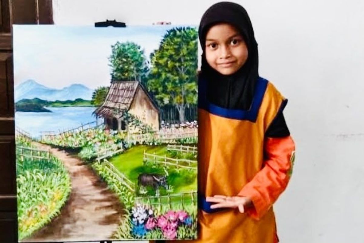 Siswa SLB YAPDI Banda Aceh Raih Juara Berbakat Satu Lomba Lukis Hari Disabilitas Internasional 2025