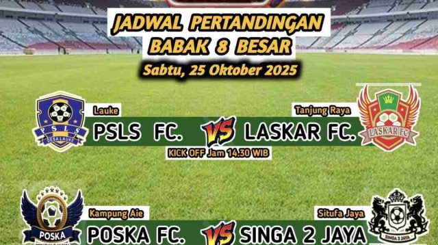 Turnamen Amuren Cup VIII Terhenti, Izin Keamanan Dicabut Usai Ricuh di Babak 8 Besar