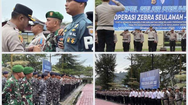 Polres Simeulue Gelar Apel Operasi Zebra Seulawah 2025, Fokus pada Keselamatan Lalu Lintas