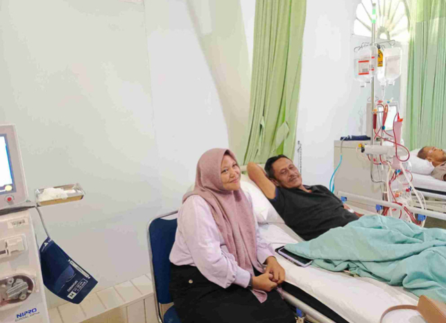 Cuci Darah Dua Kali Seminggu, JKN Menjadi Penyelamat Hidup Syahril