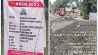 Diduga Gunakan Material Tak Sesuai Spesifikasi, Proyek Rehabilitasi Jembatan di Simeulue Disorot
