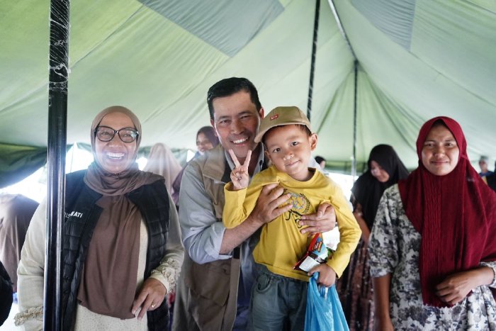 Trauma Healing di Tengah Bencana, Bupati Aceh Tengah Peluk Harapan Anak-Anak Penarun