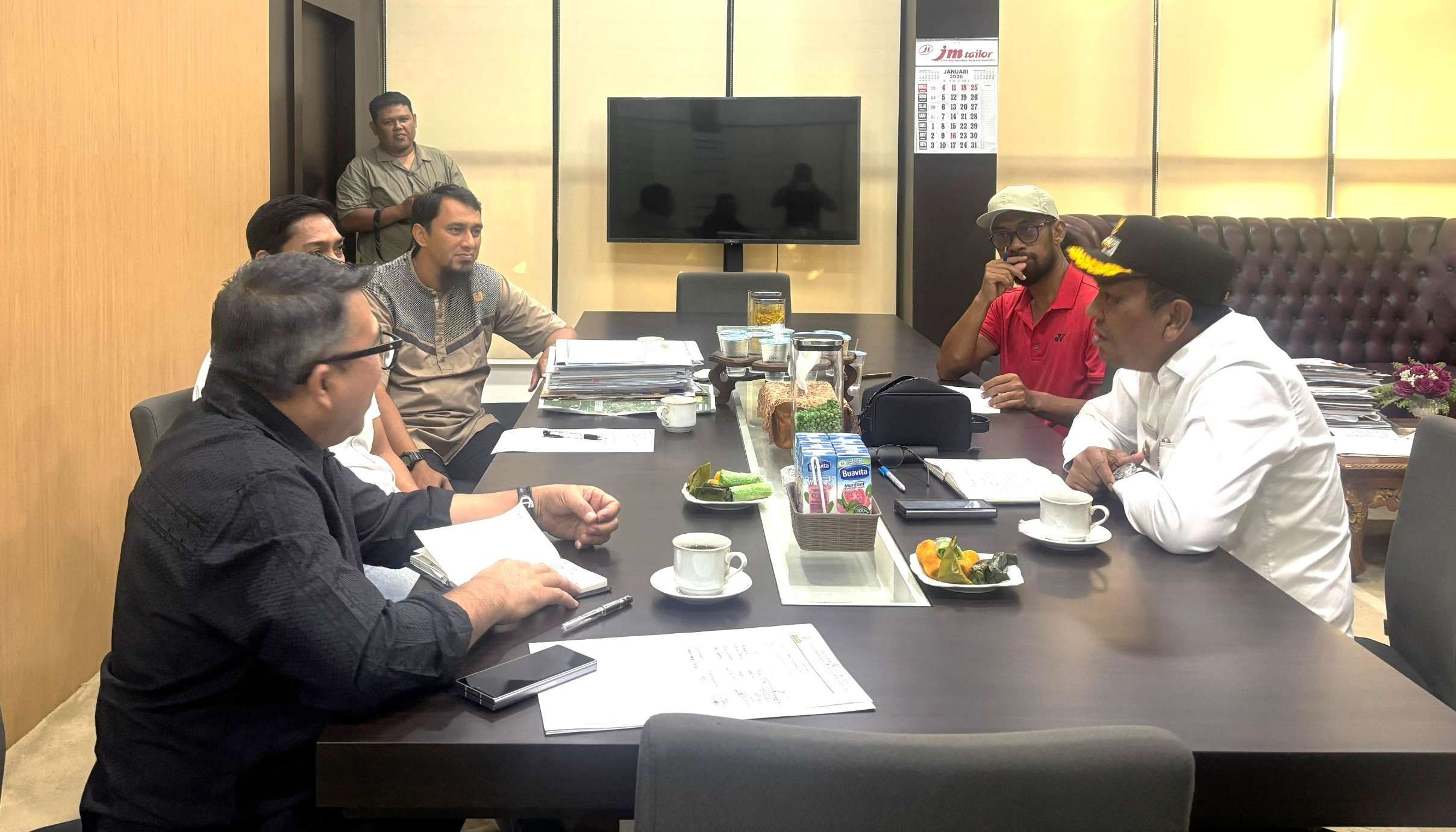 Jelang Ramadhan, Wabub Pidie Jaya Jumpai PUPR Aceh