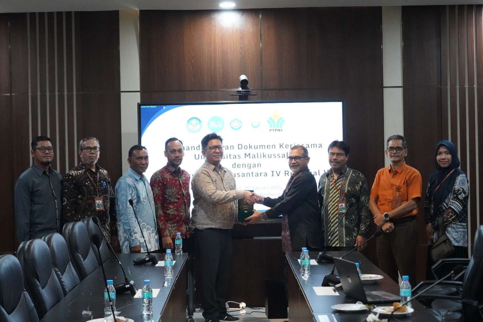 Unimal MoU dengan PT PTPN IV Regional VI