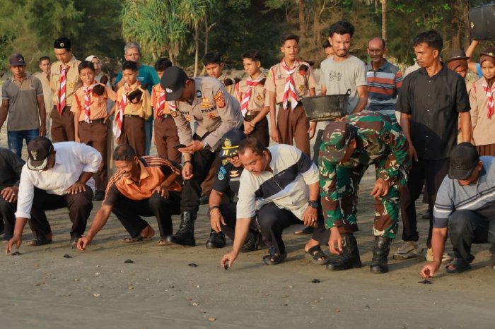 Asisten II Sekda Aceh Besar Dorong Lhoong Jadi Kawasan Pelestarian Penyu