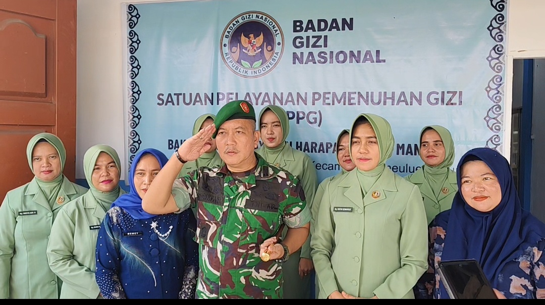 Pastikan Standar Gizi Terpenuhi, Dandim 0115/Simeulue Cek SPPG Suka Jaya