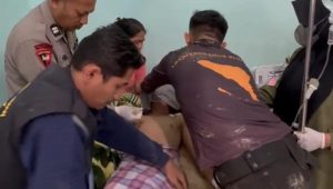 Haikal Hanyut di Sungai Kuala Simpang, Diselamatkan Taruna Akpol Peserta Latsitardanus