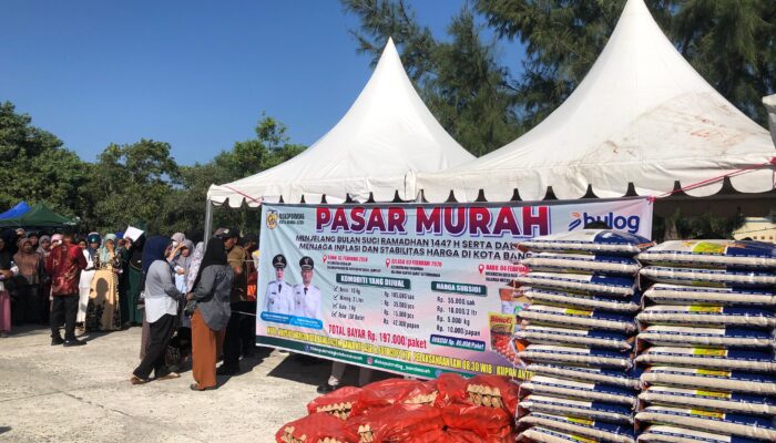 Pasar Murah Digelar di Tiga Lokasi Banda Aceh Jelang Ramadhan