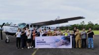 Sekda Asludin Hadiri Penerbangan Perdana Perintis Susi Air Rute Sinabang–Banda Aceh