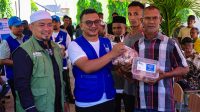 Islamic Relief Indonesia dan Baitul Mal Lhokseumawe kembali menyalurkan amanah kurban pada hari keempat Tasyrik Iduladha 1447 Hijriah dengan menambah 5 ekor sapi kurban, tahun ini mencapai 33 ekor sapi kurban untuk masyarakat di Kota Lhokseumawe, Aceh. Sabtu, 30 Mei 2026. Foto: Dok Islamic Relief